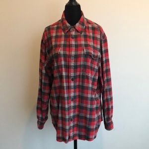 TNA cotton oversized button down shirt Size XS